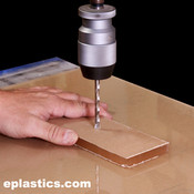 Plexiglass Drilling Charges