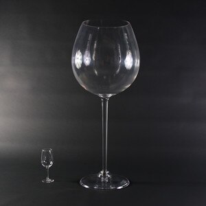 Very Large Wine Gl Vase And Cellar Image Avorcor Com Gigantic Oversized Plastic Gles In Stock At Eplastics