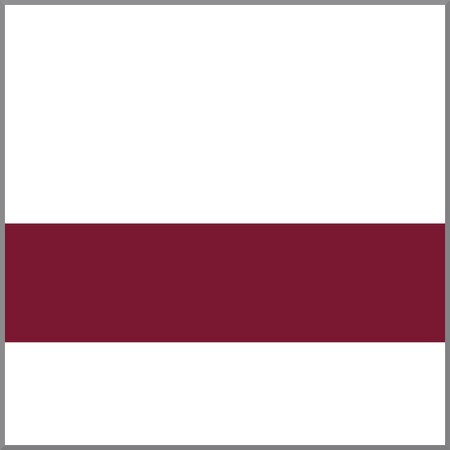 White Rowmark Rowmark LaserMax® White with BurgundyCore 2-ply 0.060