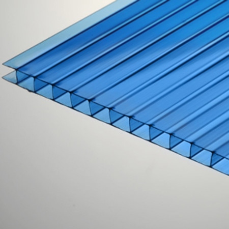 10mm x 48 x 96 Blue Multiwall Polycarbonate  Sheet at 
