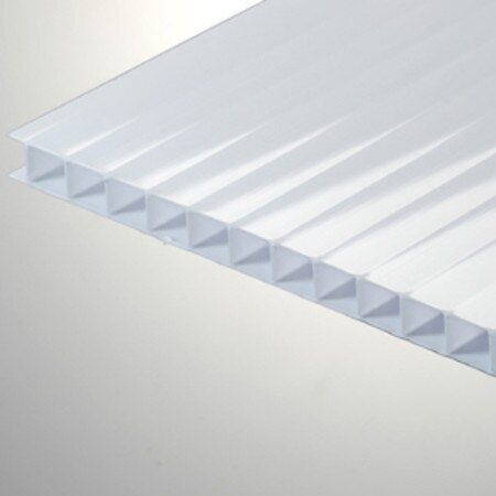 10mm x 48 x 96 white  twinwall polycarbonate  sheet  at 