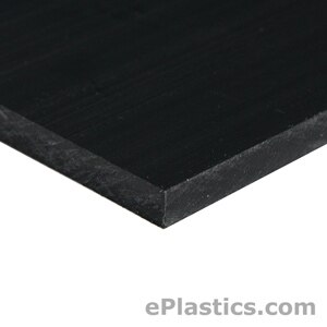.375/" x 12/" x 24/" Clear PETG Plastic Sheet Co-Polyester