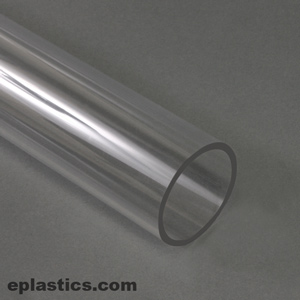 Polycarbonate Tubing 3//4 ID x 1 OD x 1//8 Wall Clear Color 72 L