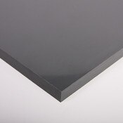 1 x 10 x 10 Gray PVC Sheet