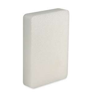 Sibe-R Plastics HDPE Marine Board Sheet - 3/4" Thick (19mm) - White - 8" X 12" - NEW