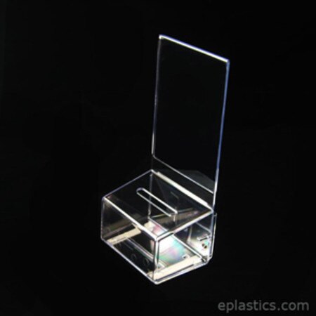 ValueLine 5x3.25x3 Lockable Collection Box at ePlastics