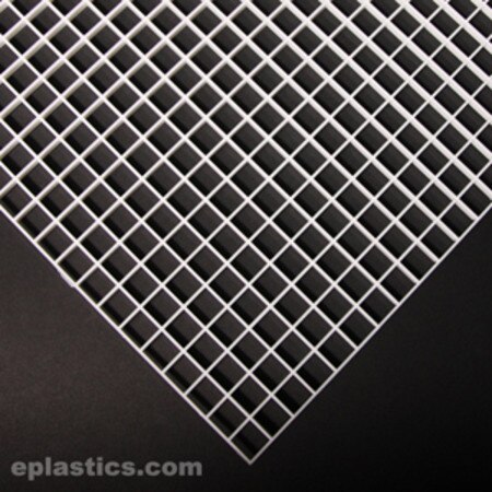 0 500 X 23 5 8 47 White Egg Crate Sheet 0 500 X 23 5 8 47 White Egg Crate Sheet